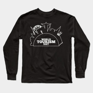 World Tourism Day - Explore New Country And Places Long Sleeve T-Shirt